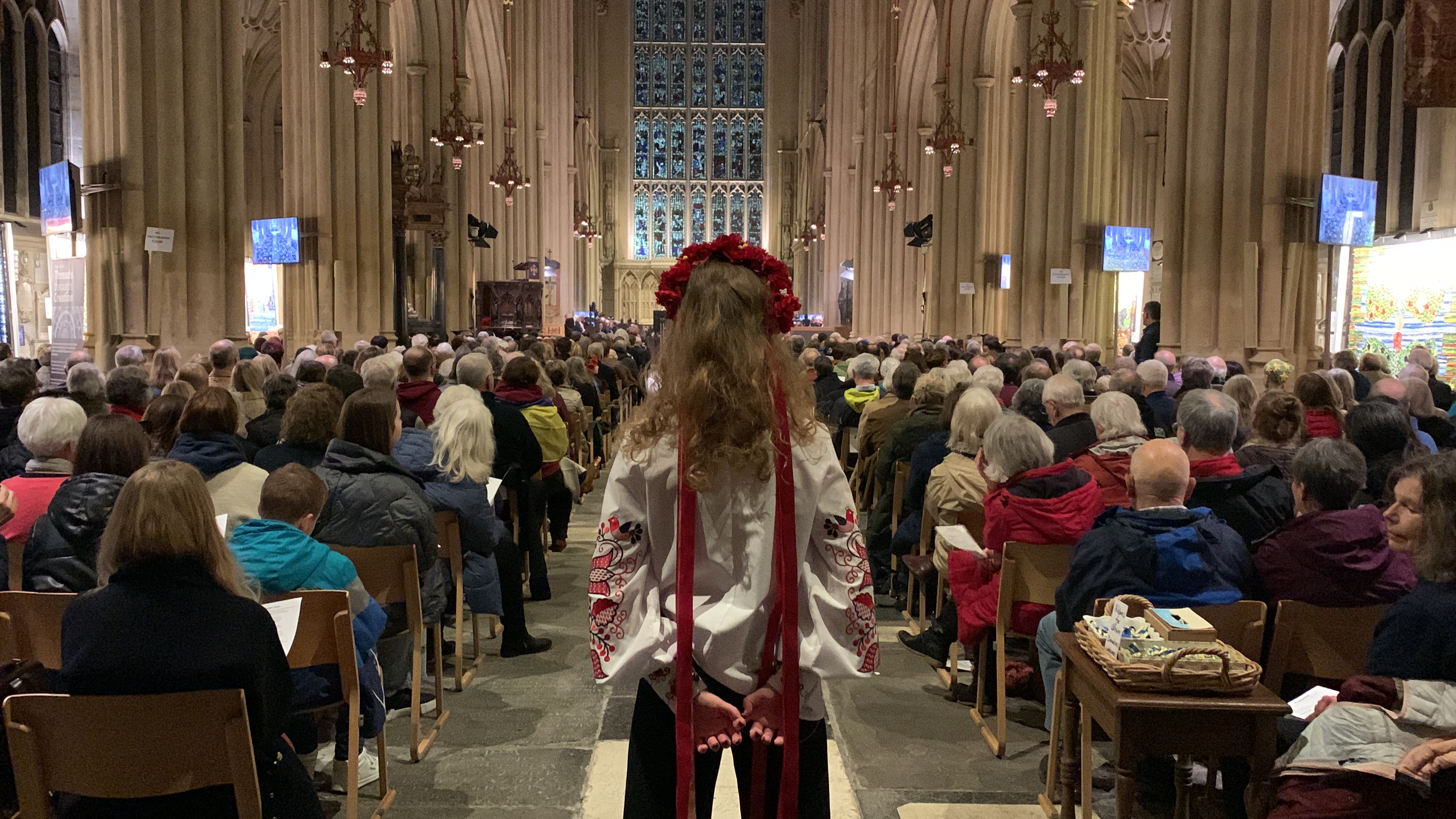 Final preparations for Bath concert in aid of Ukraine